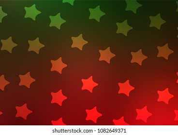 Dark Green, Red vector natural elegant background. An elegant bright illustration with lines in Natural style. The completely new template can be used for your brand book.