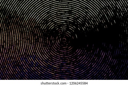 Dark Green, Red vector pattern with lava shapes. Glitter abstract illustration with wry lines. The template for cell phone backgrounds.