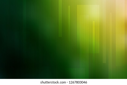 Dark Green, Red vector pattern with sharp lines. Modern geometrical abstract illustration with Lines. Smart design for your business advert.