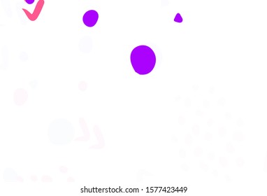 Dark Green, Red vector pattern with random forms. Decorative design in abstract style with random forms. Simple design for your web site.