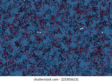 Dark green, red vector pattern with narrow lines. Modern geometrical abstract illustration with staves. Pattern for websites, landing pages.