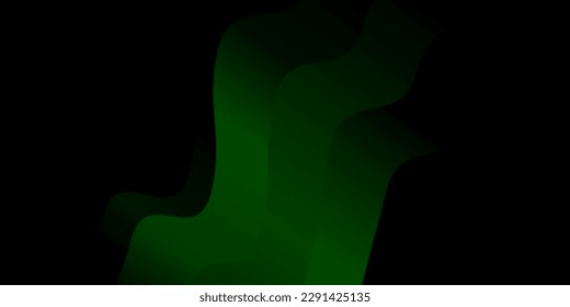 Dark Green, Red vector pattern with lines. Brand new colorful illustration with bent lines. Pattern for websites, landing pages.