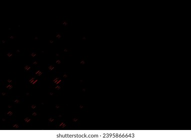 Dark Green, Red vector pattern with narrow lines. Decorative shining illustration with lines on abstract template. Pattern for ads, posters, banners.