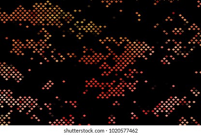 Dark Green, Red vector polygonal illustration consisting of rectangles. Rectangular design for your business. Creative geometric background in origami style with gradient.