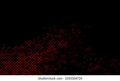 Dark Green, Red vector polygonal illustration consisting of rectangles. Rectangular design for your business. Creative geometric background in origami style with gradient.
