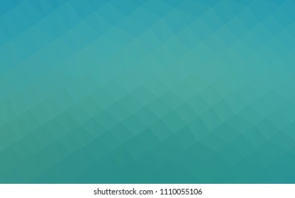 Dark Green, Red vector polygonal pattern. A completely new color illustration in a vague style. The textured pattern can be used for background.
