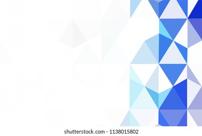 Dark Green, Red vector polygonal template. A sample with polygonal shapes. Brand new design for your business.