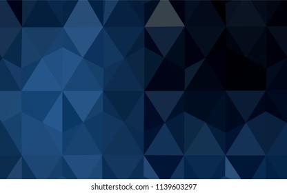 Dark Green, Red vector polygonal background. Colorful abstract illustration with triangles. A completely new design for your leaflet.