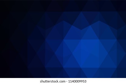 Dark Green, Red vector polygonal template. Colorful abstract illustration with triangles. Textured pattern for your backgrounds.