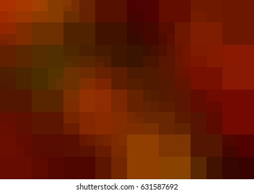 Dark Green, Red vector polygonal illustration, which consist of rectangles. Rectangular design for your business. Creative geometric background in Origami style with gradient