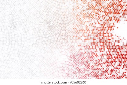 Dark Green, Red vector polygonal illustration consisting of rectangles. Rectangular design for your business. Creative geometric background in origami style with gradient.