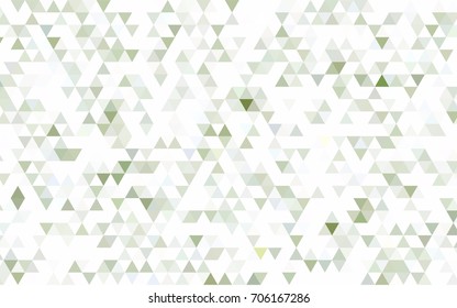 Dark Green, Red vector polygonal template. Brand-new colored illustration in blurry style with gradient. The template can be used as a background for cell phones.
