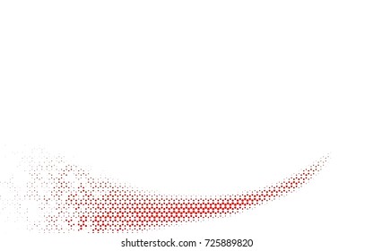 Dark Green, Red vector polygonal illustration, which consist of hexagons. Hexagonal pattern for your business design. Geometric background in Origami style with gradient. 