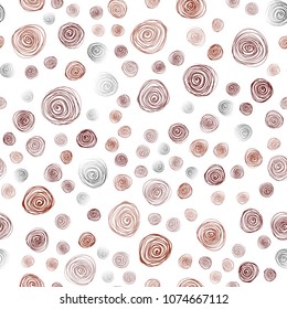 Dark Green, Red vector seamless natural elegant background. Blurred decorative design in Indian style with flowers. Template for backgrounds of cell phones.