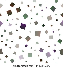 Dark Green, Red vector seamless backdrop with rectangles, squares. Abstract gradient illustration with rectangles. Smart design for your business advert.