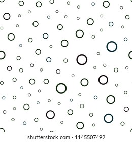 Dark Green, Red vector seamless layout with circle shapes. Beautiful colored illustration with blurred circles in nature style. New design for ad, poster, banner of your website.