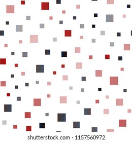 Dark Green, Red vector seamless backdrop with rectangles, squares. Abstract gradient illustration with rectangles. Pattern for commercials.