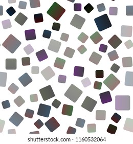 Dark Green, Red vector seamless layout with lines, rectangles. Abstract gradient illustration with rectangles. Pattern for commercials.