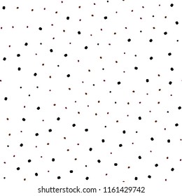 Dark Green, Red vector seamless cover with spots. Illustration with set of shining colorful abstract circles. Pattern for trendy fabric, wallpapers.