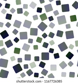 Dark Green, Red vector seamless background with rectangles. Abstract gradient illustration with rectangles. Pattern for commercials.