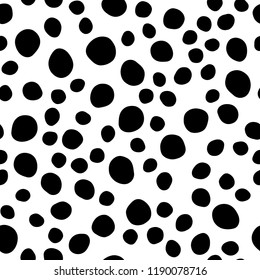 Dark Green, Red vector seamless texture with disks. Abstract illustration with colored bubbles in nature style. Design for textile, fabric, wallpapers.