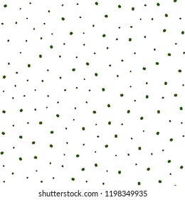 Dark Green, Red vector seamless layout with circle shapes. Beautiful colored illustration with blurred circles in nature style. Trendy design for wallpaper, fabric makers.