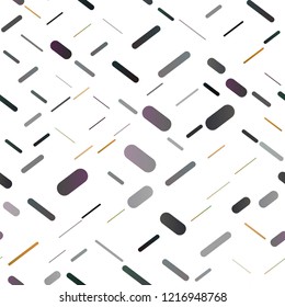 Dark Green, Red vector seamless background with straight lines. Decorative shining illustration with lines on abstract template. Smart design for your business advert.