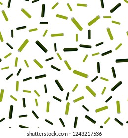 Dark Green, Red vector seamless, isometric background with straight lines. Colorful shining illustration with lines on abstract template. Template for business cards, websites.