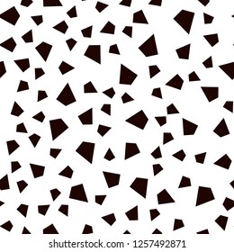 Dark Green, Red vector seamless, isometric layout with lines, triangles. Decorative design in abstract style with triangles. Pattern for trendy fabric, wallpapers.