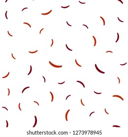 Dark Green, Red vector seamless pattern with bent lines. Creative illustration in halftone style with gradient. Abstract design for your web site.