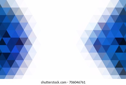 Dark Green, Red vector shining triangular pattern. Modern geometrical abstract illustration with gradient. The polygonal design can be used for your web site.