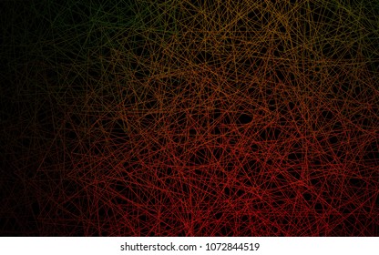 Dark Green, Red vector of small triangles on white background. Illustration of abstract texture of triangles. Pattern design for banner, poster, cover.