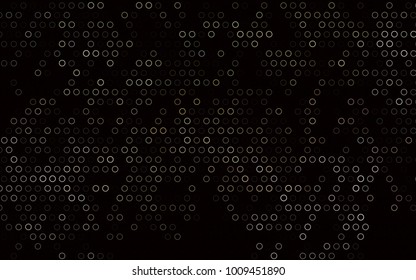 Dark Green, Red vector  template with circles. Modern abstract illustration with colorful water drops. Completely new template for your brand book.