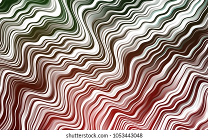 Dark Green, Red vector template with bubble shapes. Brand-new colored illustration in marble style with gradient. A new texture for your  ad, booklets, leaflets.