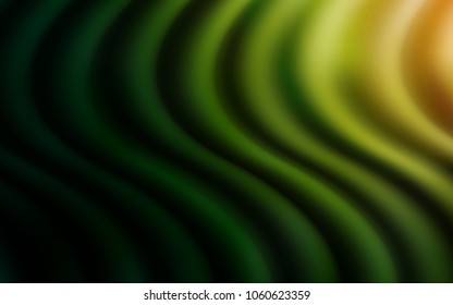 Dark Green, Red vector template with bubble shapes. Glitter abstract illustration with wry lines. A new texture for your  ad, booklets, leaflets.