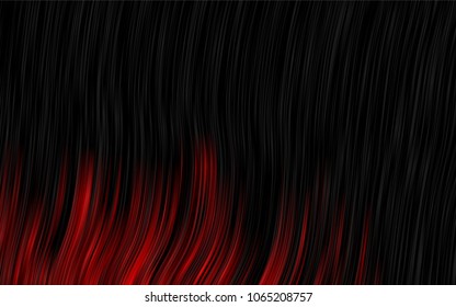 Dark Green, Red vector template with lava shapes. An elegant bright illustration with gradient. The elegant pattern for brand book.