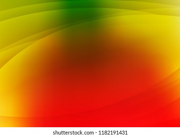 Dark Green, Red vector template with repeated sticks. Shining colored illustration with narrow lines. The template can be used as a background.