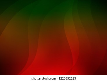 Dark Green, Red vector template with repeated sticks. Blurred decorative design in simple style with lines. The pattern can be used for websites.