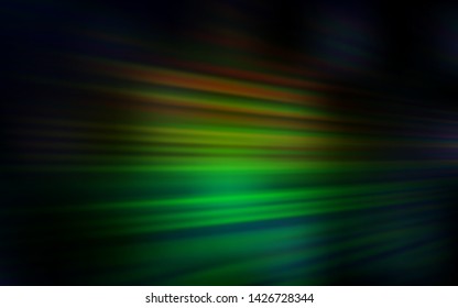 Dark Green, Red vector template with repeated sticks. Colorful shining illustration with lines on abstract template. Smart design for your business advert.
