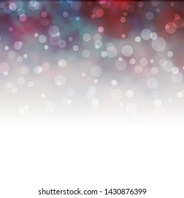 Dark Green, Red vector template with circles. Illustration with set of shining colorful abstract spheres. Design for posters, banners.