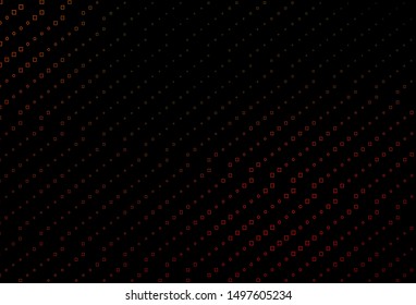 Dark Green, Red vector template with square style. Illustration with set of colorful rectangles. Smart design for your business advert.