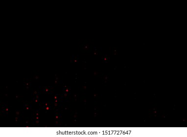Dark Green, Red vector template with square style. Glitter abstract illustration with rectangular shapes. Pattern for websites, landing pages.