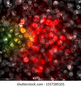 Dark Green, Red vector template with circles. Abstract colorful disks on simple gradient background. New template for a brand book.