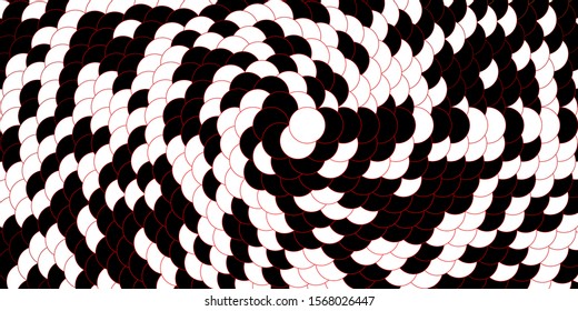 Dark Green, Red vector template with circles. Abstract illustration with colorful spots in nature style. Design for posters, banners.