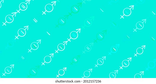 Dark Green, Red vector template with businesswoman signs. Illustration with signs of women strength and power. Elegant design for wallpapers.