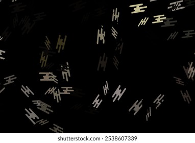 Dark Green, Red vector template with repeated sticks. Shining colored illustration with narrow lines. Pattern for ads, posters, banners.