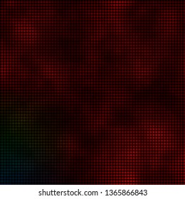 Dark Green, Red vector texture with circles. Abstract colorful disks on simple gradient background. Design for posters, banners.