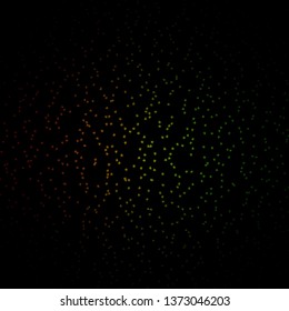 Dark Green, Red vector texture with beautiful stars. Blur decorative design in simple style with stars. Pattern for wrapping gifts.