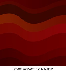 Dark Green, Red vector texture with circular arc. Colorful illustration in circular style with lines. Template for your UI design.