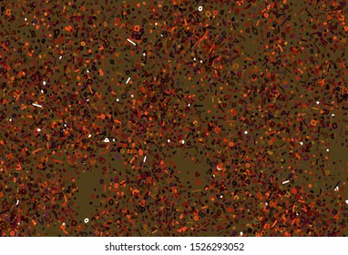 Dark Green, Red vector texture with abstract forms. Simple colorful illustration with abstract gradient shapes. Background for a cell phone.
